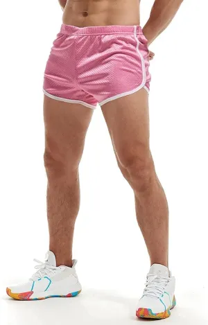 AIMPACT Mens Running Shorts Breathing Workout Gym Booty Short Shorts Sexy