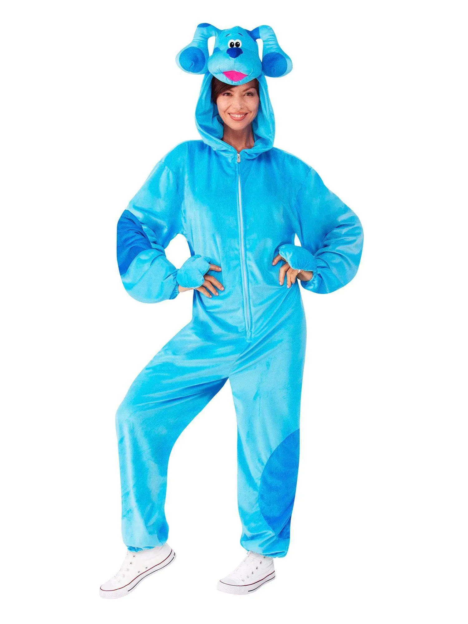 Blue's Clues Blue Adult Comfywear Costume
