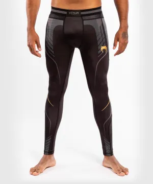 Compression Tights - Venum - 'Athletics' - Sort-Guld