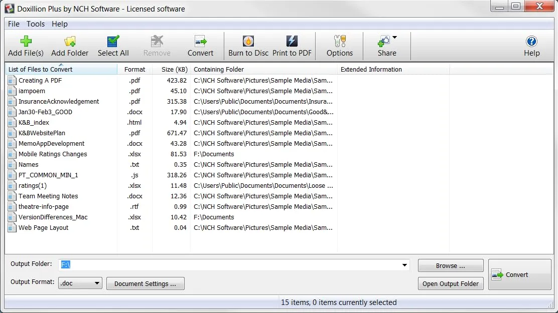 Doxillion Document Converter Software to Convert Many Document File Formats Easily [Download]