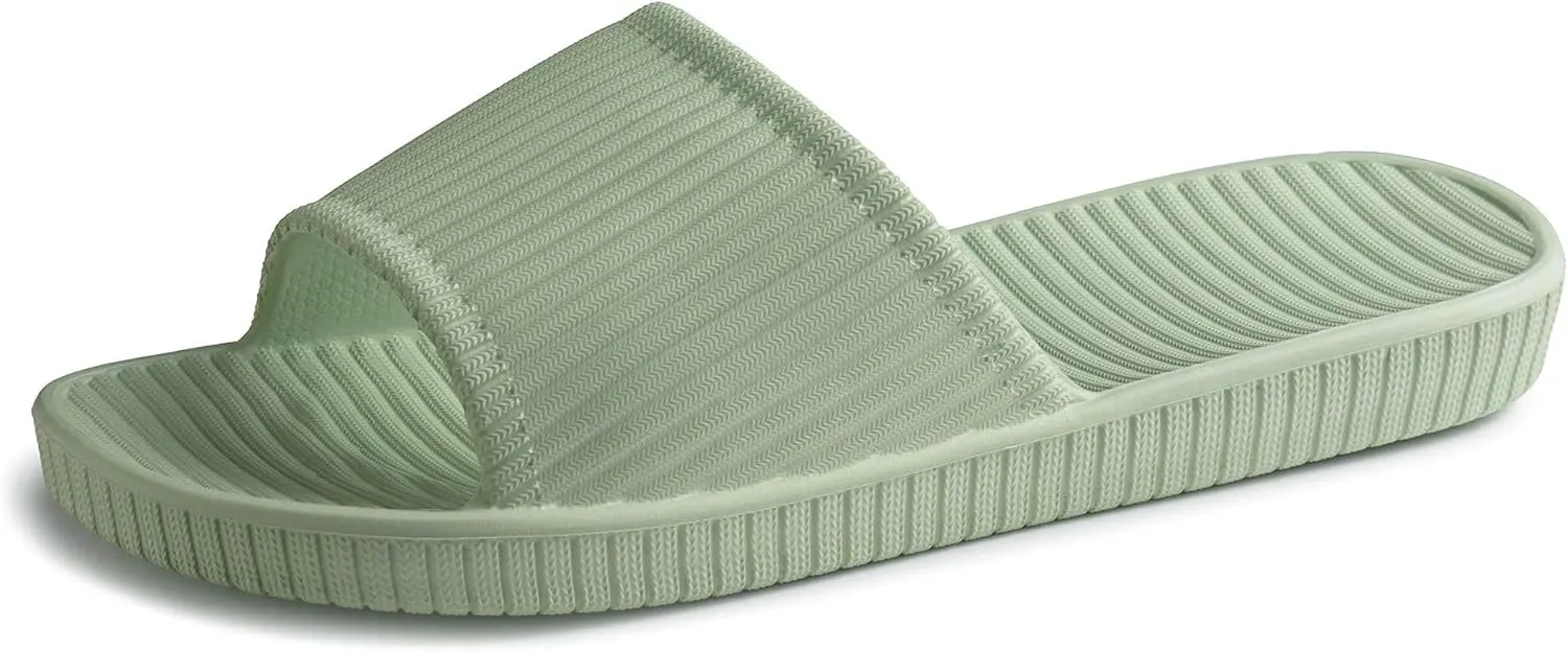 Happy Lily Shower Shoes, Women & Men??s Shower Slippers, Slides Sandals Pool Slides House Slippers Non-Slip Indoor Bathroom Shoes Beach Sandals