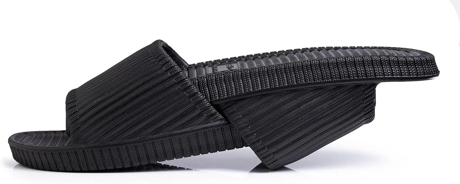 Happy Lily Shower Shoes, Women & Men??s Shower Slippers, Slides Sandals Pool Slides House Slippers Non-Slip Indoor Bathroom Shoes Beach Sandals