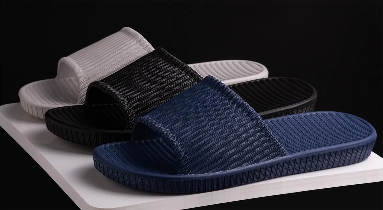 Happy Lily Shower Shoes, Women & Men??s Shower Slippers, Slides Sandals Pool Slides House Slippers Non-Slip Indoor Bathroom Shoes Beach Sandals