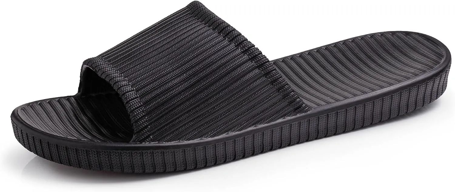 Happy Lily Shower Shoes, Women & Men??s Shower Slippers, Slides Sandals Pool Slides House Slippers Non-Slip Indoor Bathroom Shoes Beach Sandals