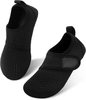 L-RUN Toddler Water Shoes Quick Drying Barefoot Boys Girls Aqua Socks Kids Swim Shoes for Beach Pool Surfing Yoga