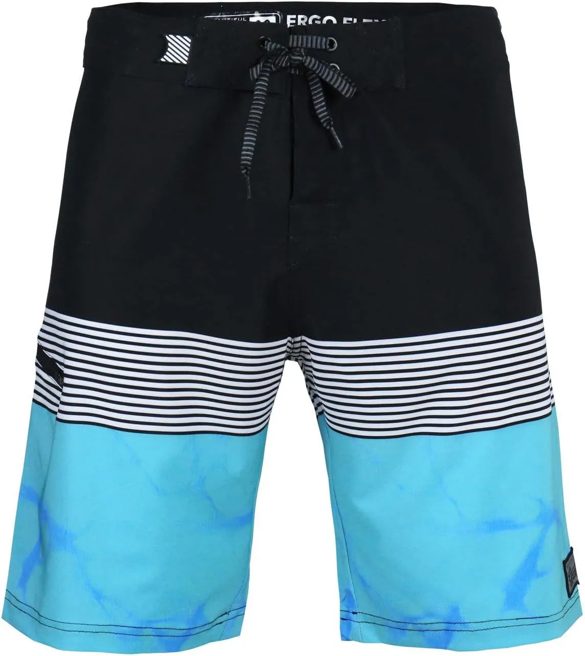 Men's Swim Trunks 22?? Quick Dry Board Shorts with Key Keeper, No Mesh Lining - Perfect for Surfing & Swimming