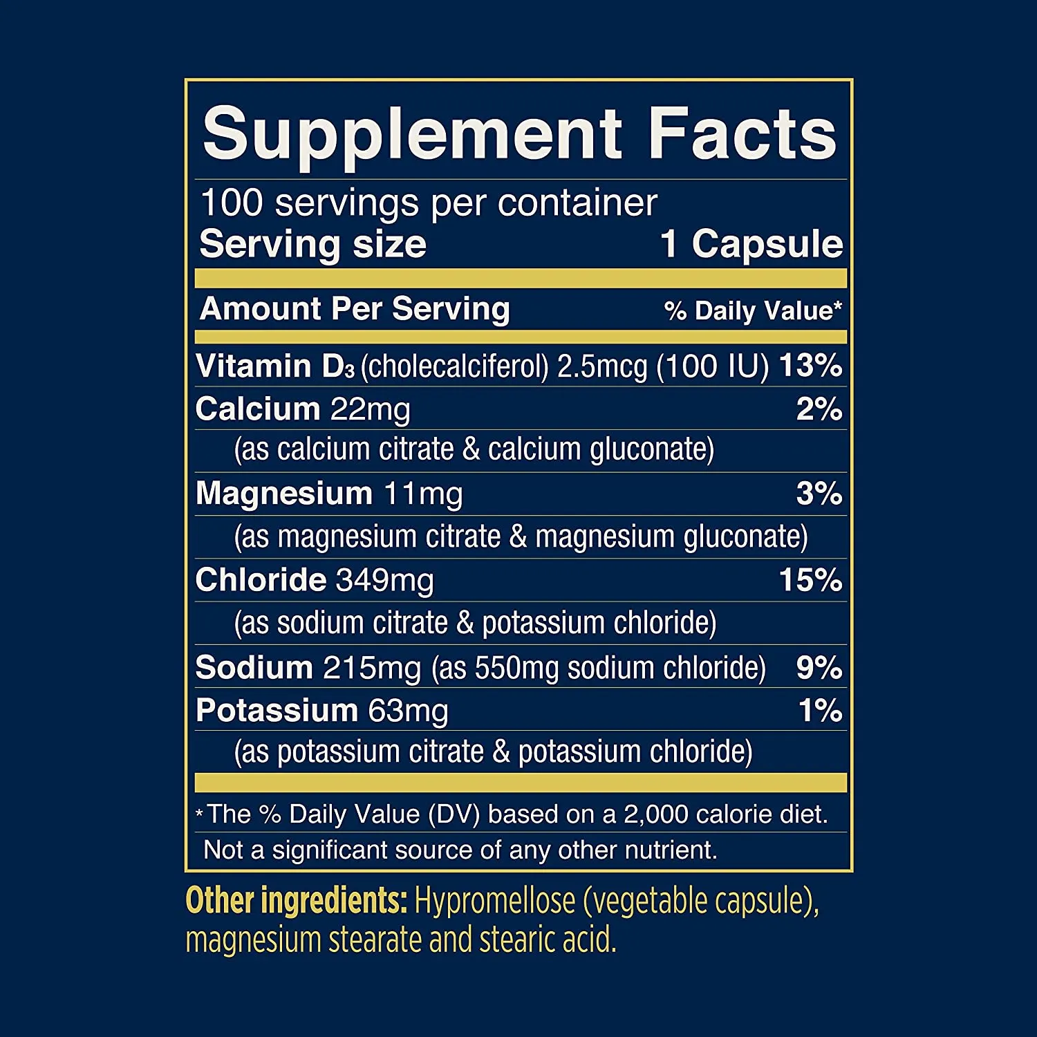 SaltStick Caps, 100-Count
