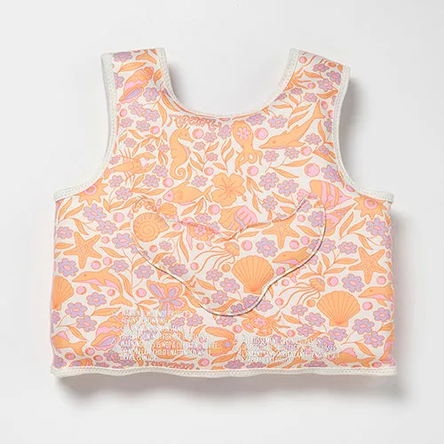 SUNNYLiFE Kids Swim Vest  Ocean Magic Pink